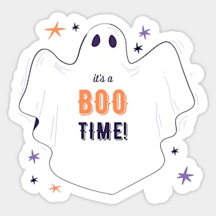 It's Boo Time, Halloween Sticker